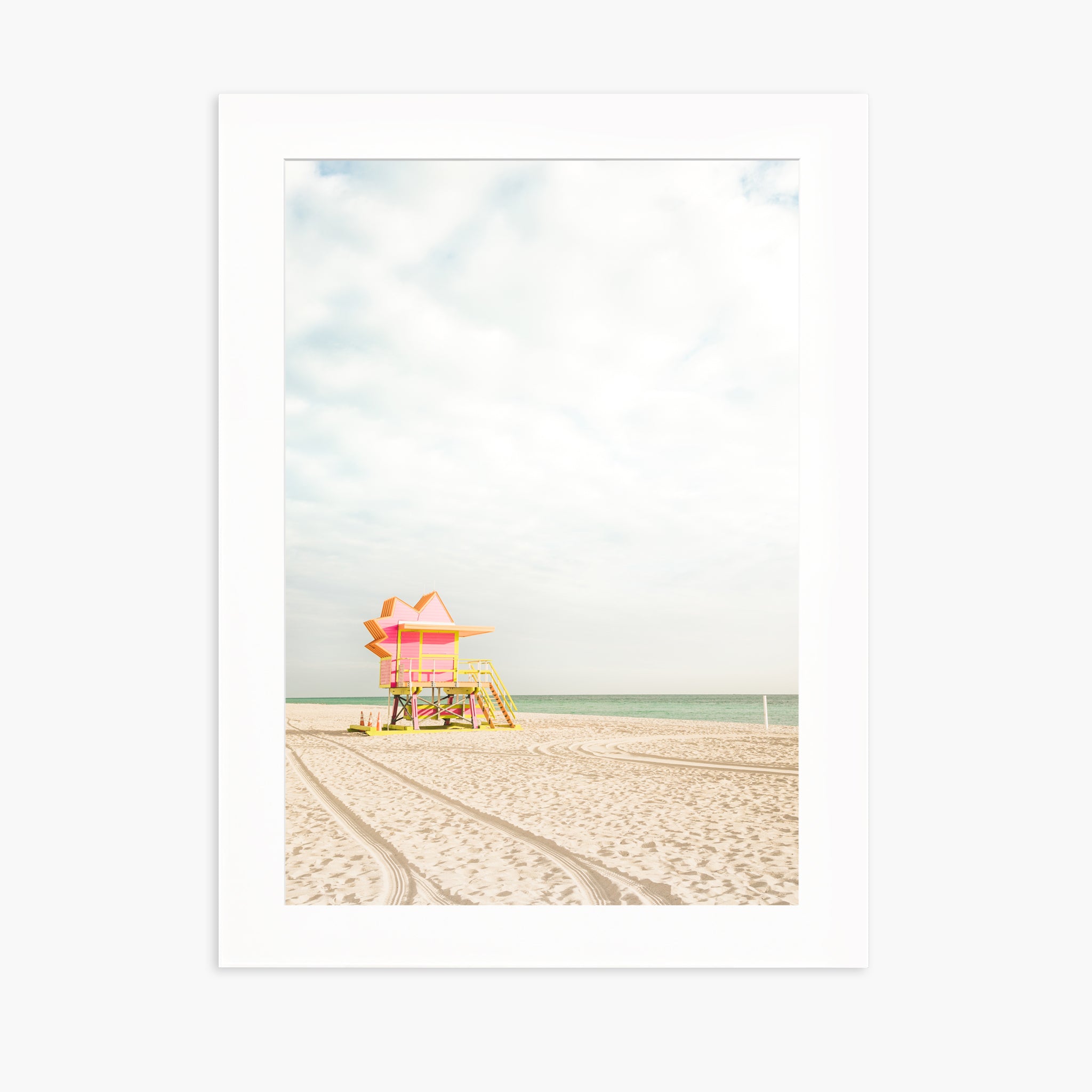 Miami beach - Cabine rose