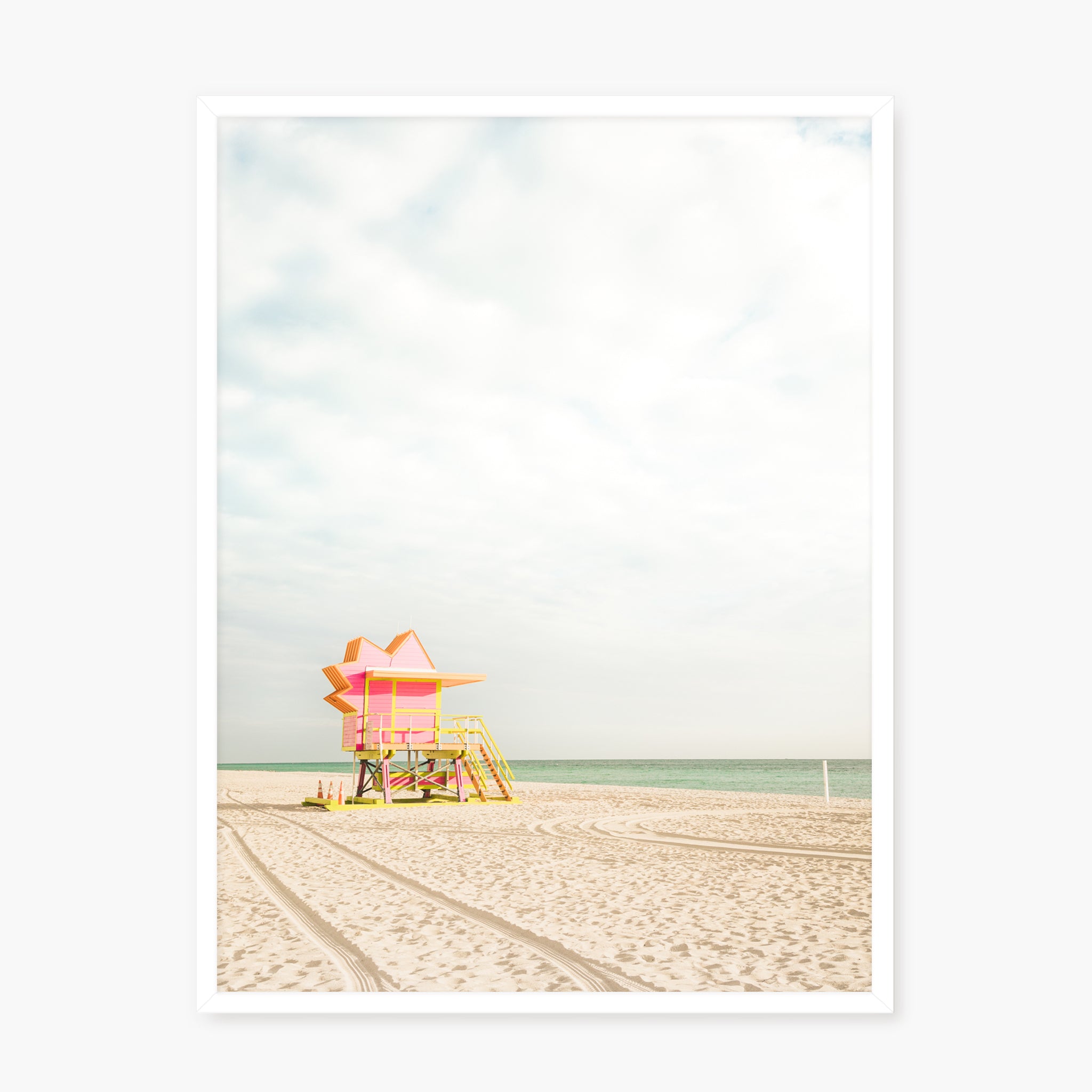 Miami beach - Cabine rose