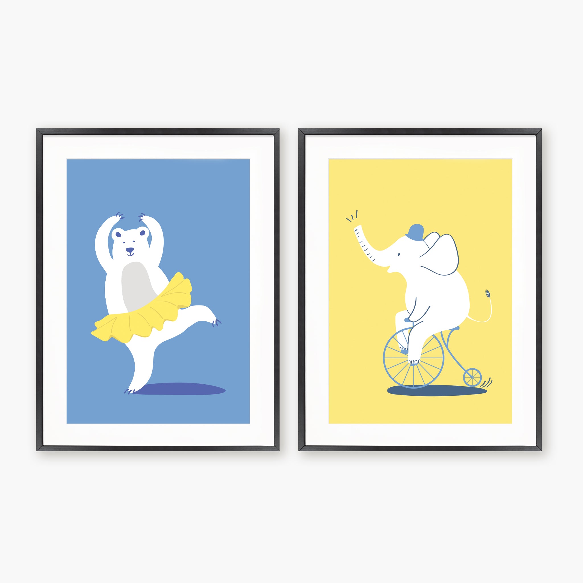 Diptyque - Ours & Éléphant