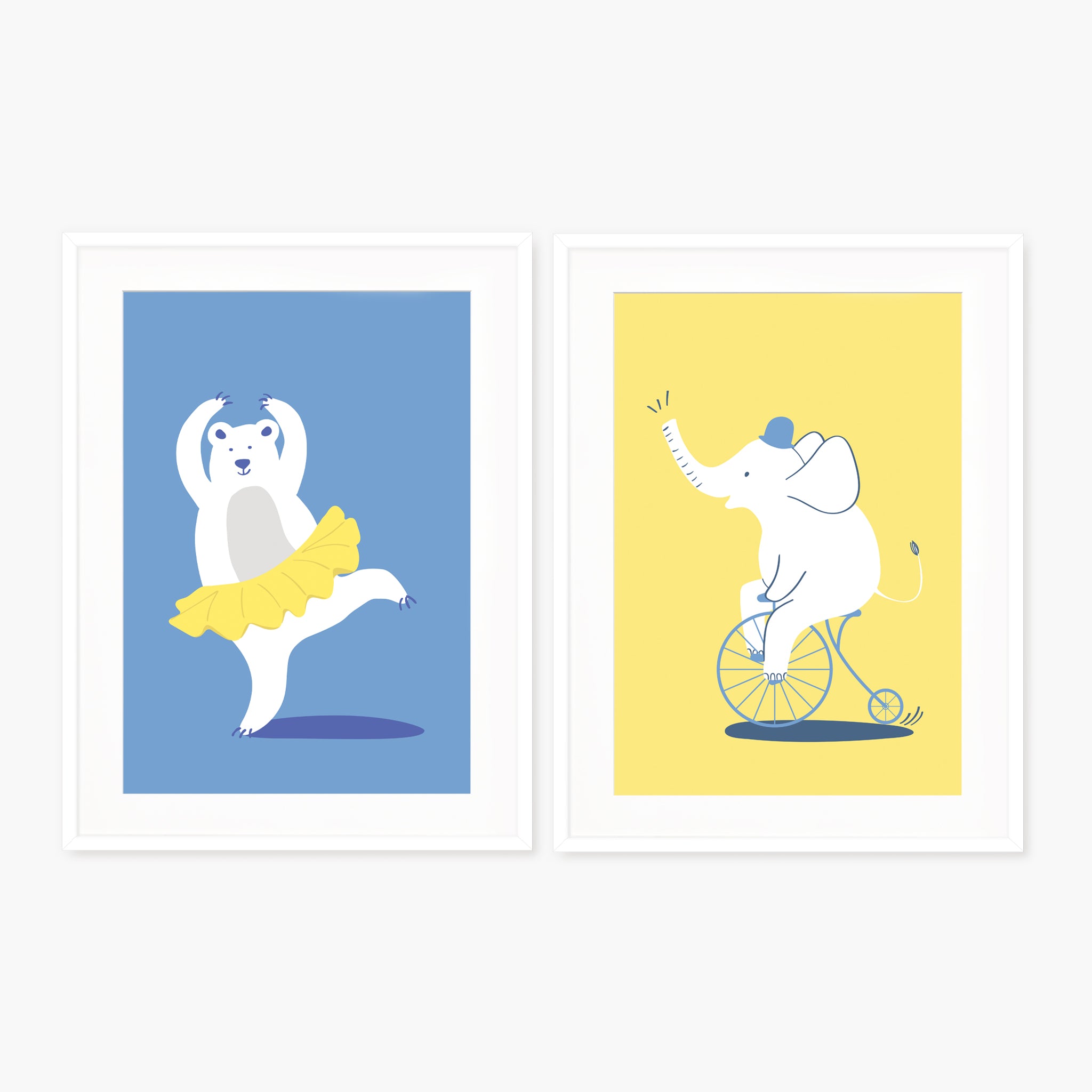 Diptyque - Ours & Éléphant