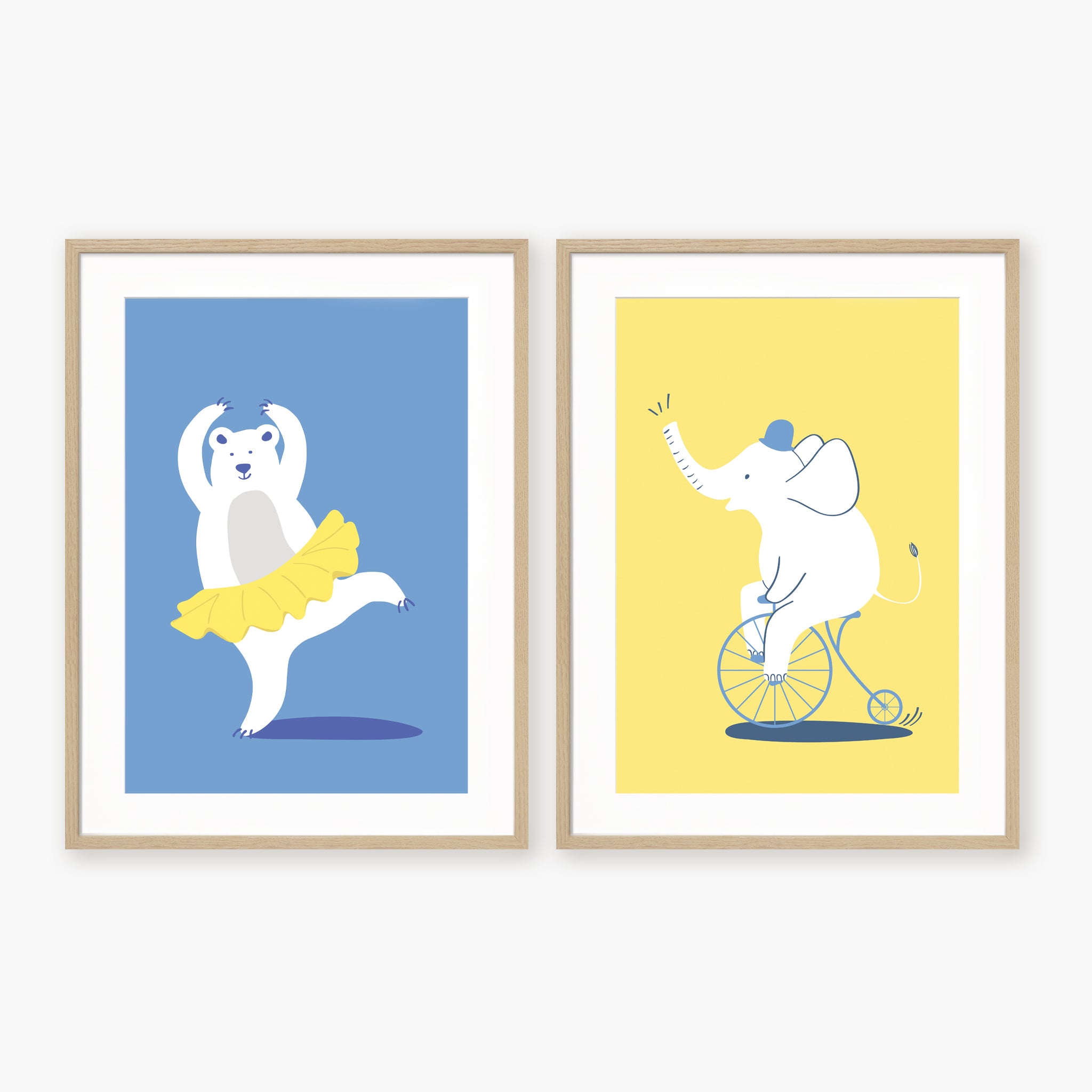 Diptyque - Ours & Éléphant