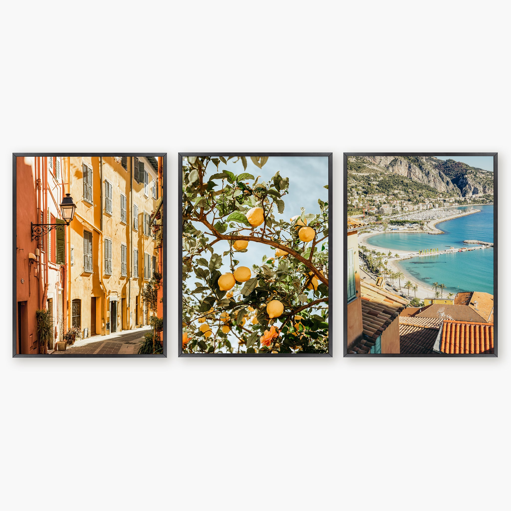 Triptyque - Yellow Menton