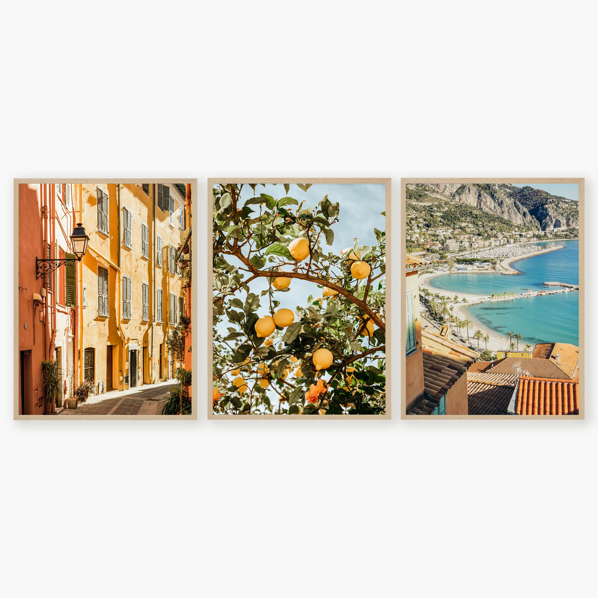 Triptyque - Yellow Menton