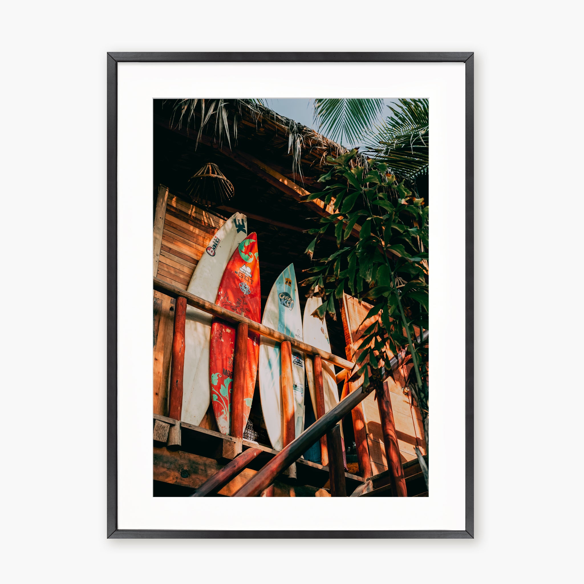 Surfboard in Jungle