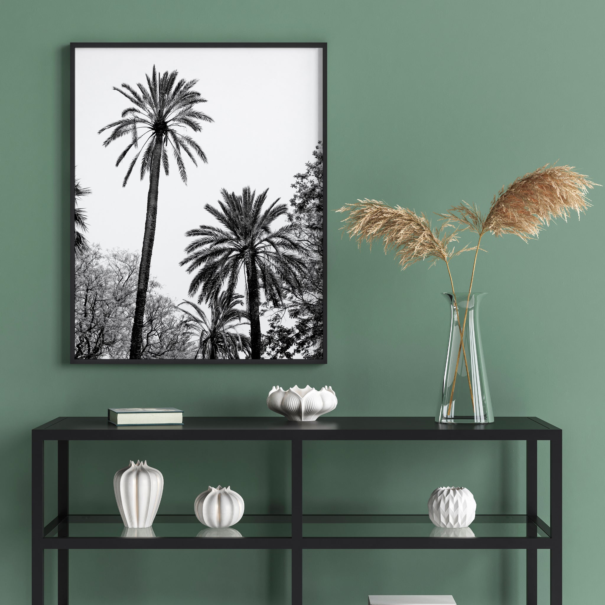 Grands Palmiers N&B 3