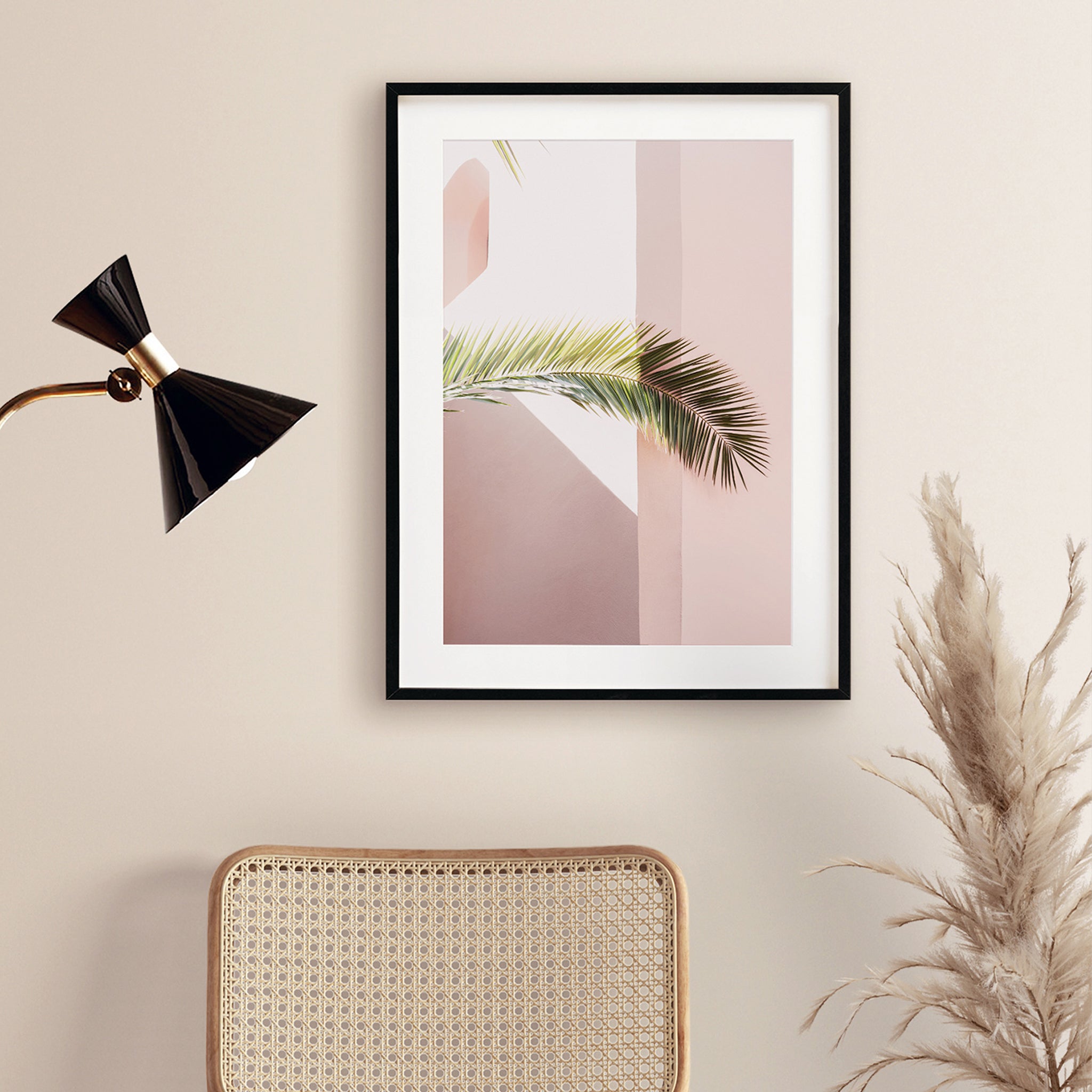 Pink palm