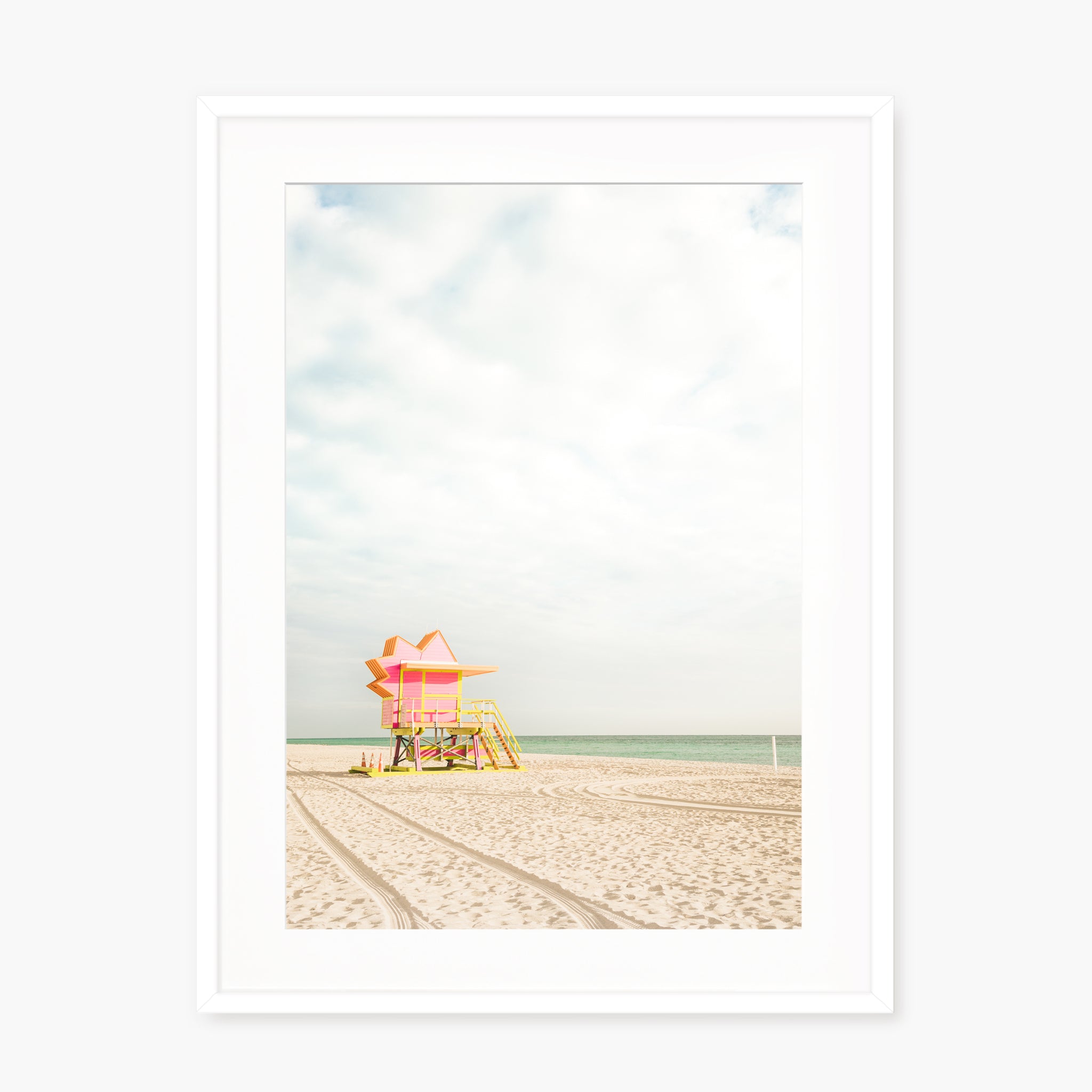 Miami beach - Cabine rose