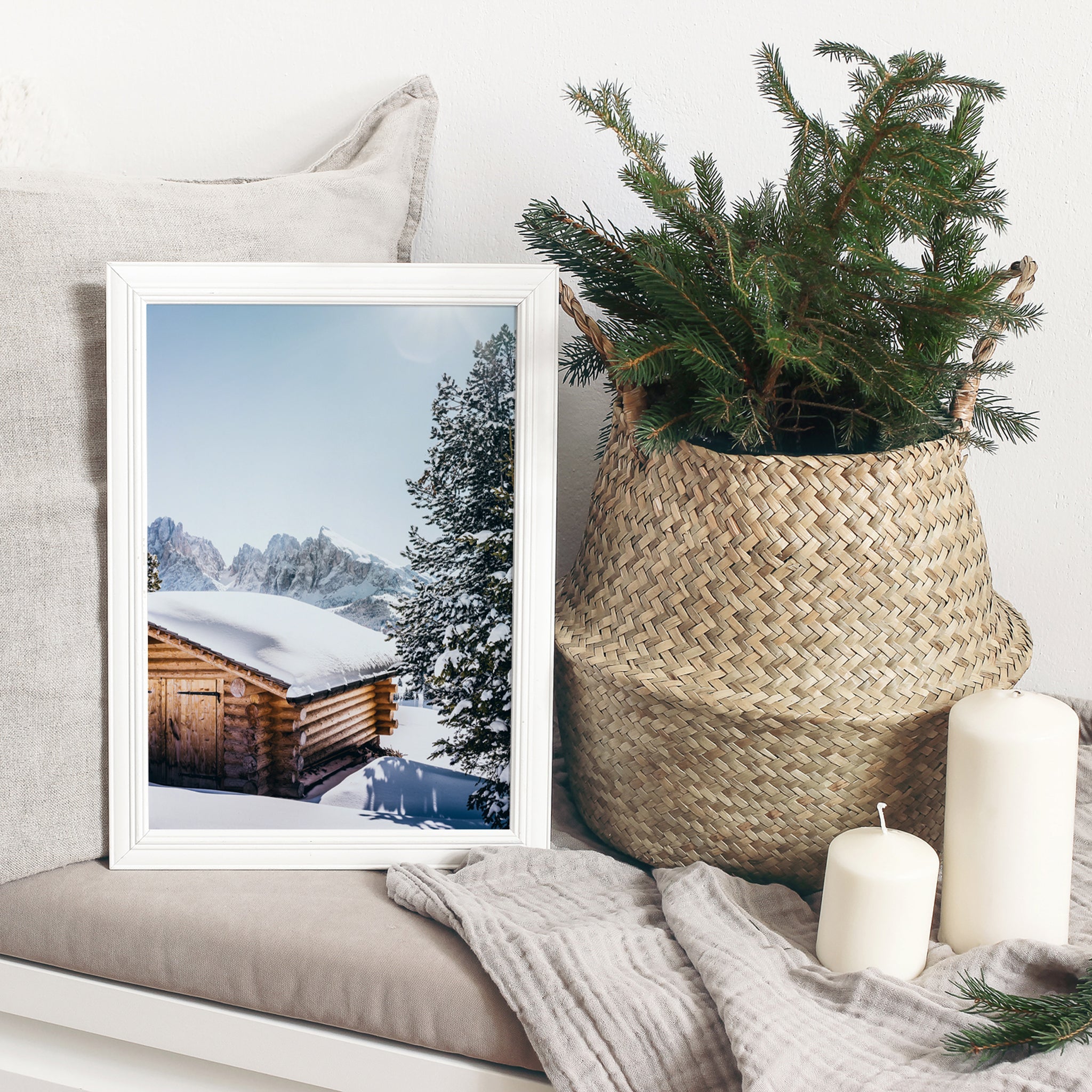 Winter Cabin
