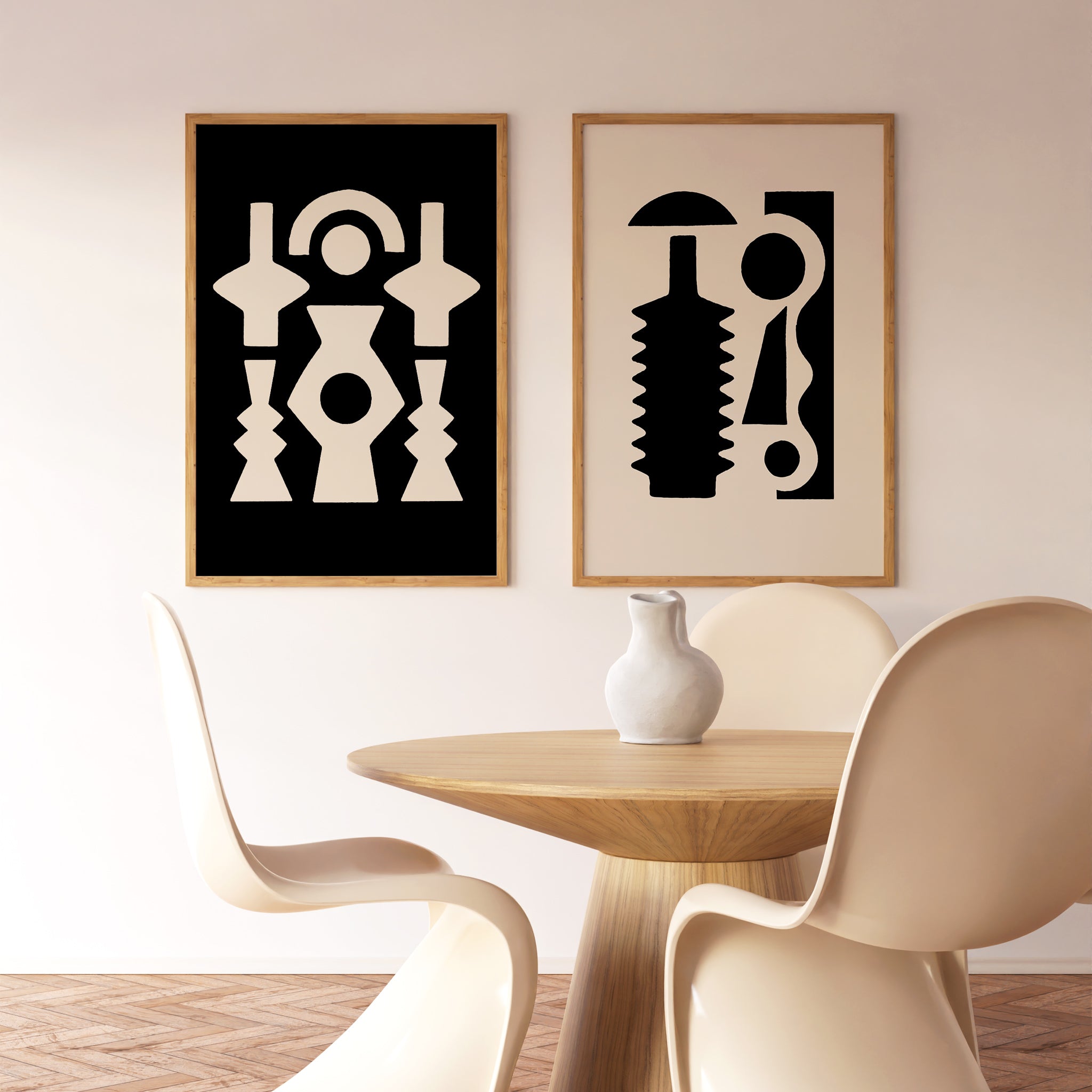 Diptyque - Abstract Forms