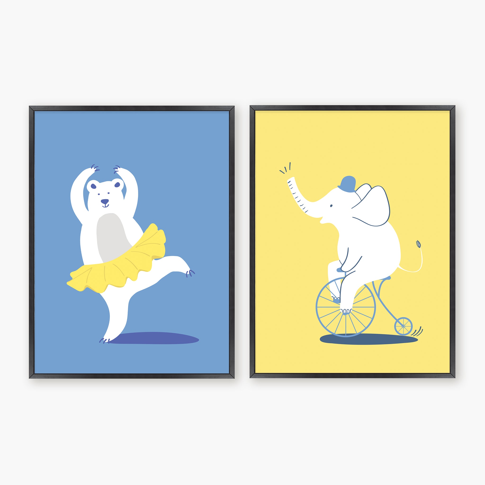 Diptyque - Ours & Éléphant