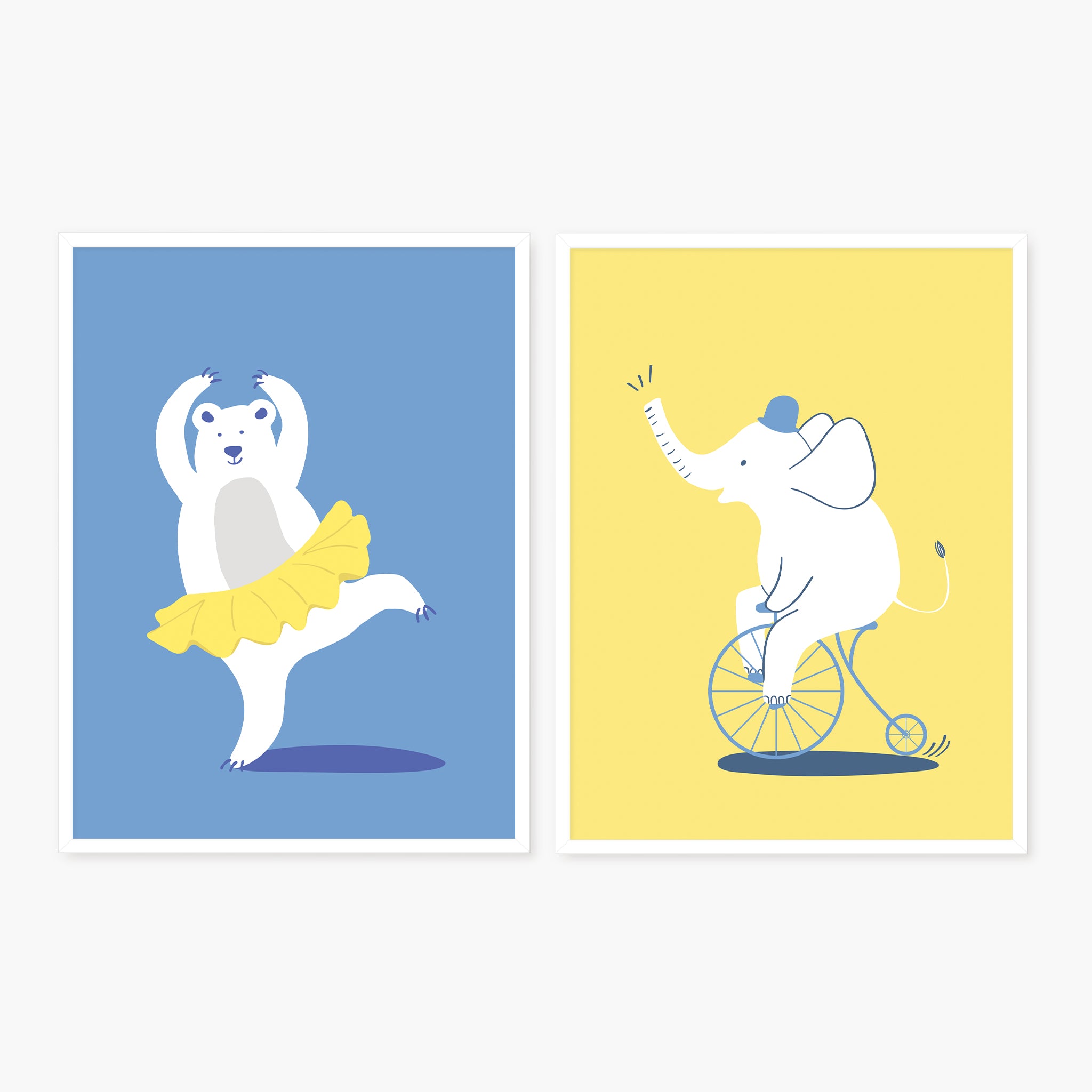 Diptyque - Ours & Éléphant
