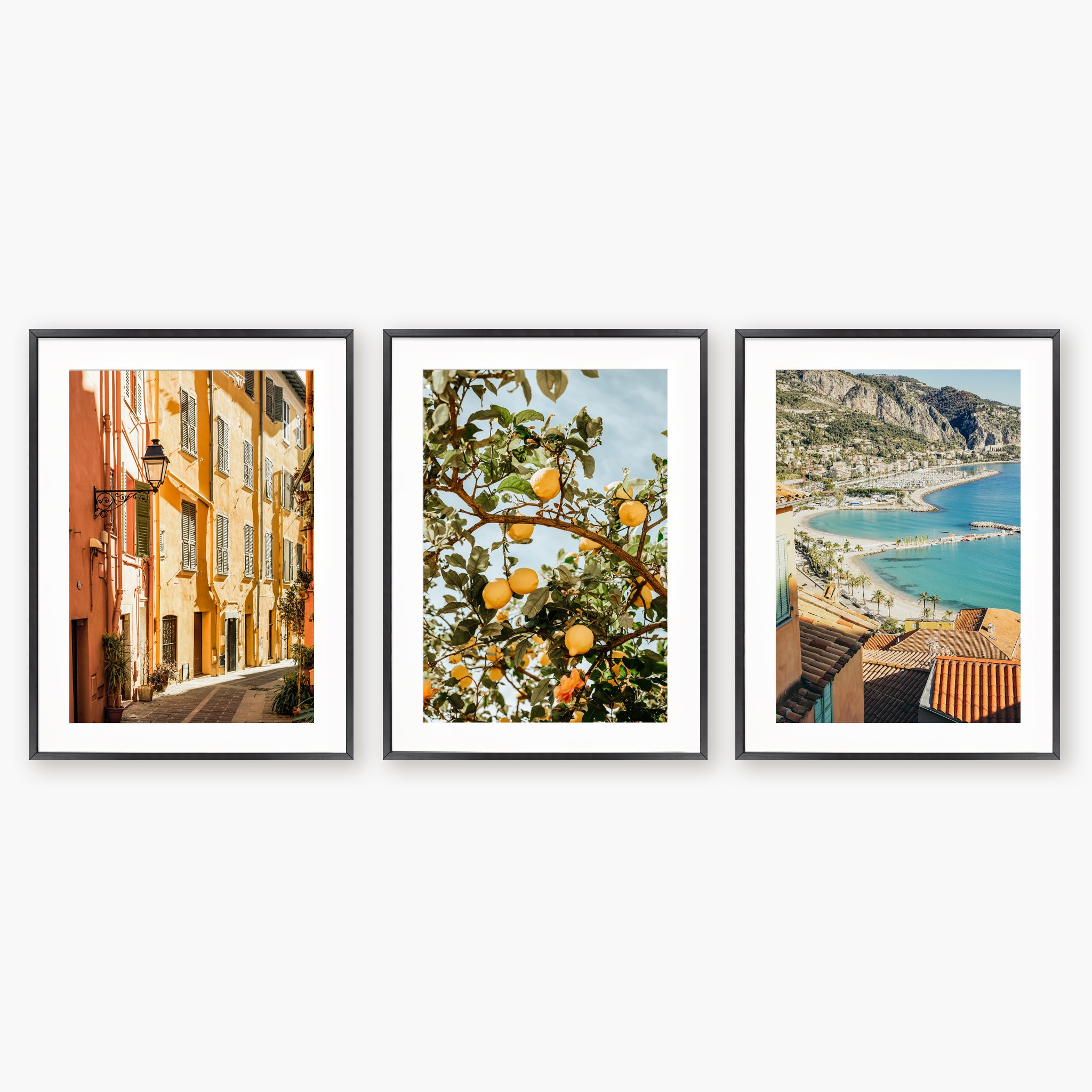 Triptyque - Yellow Menton