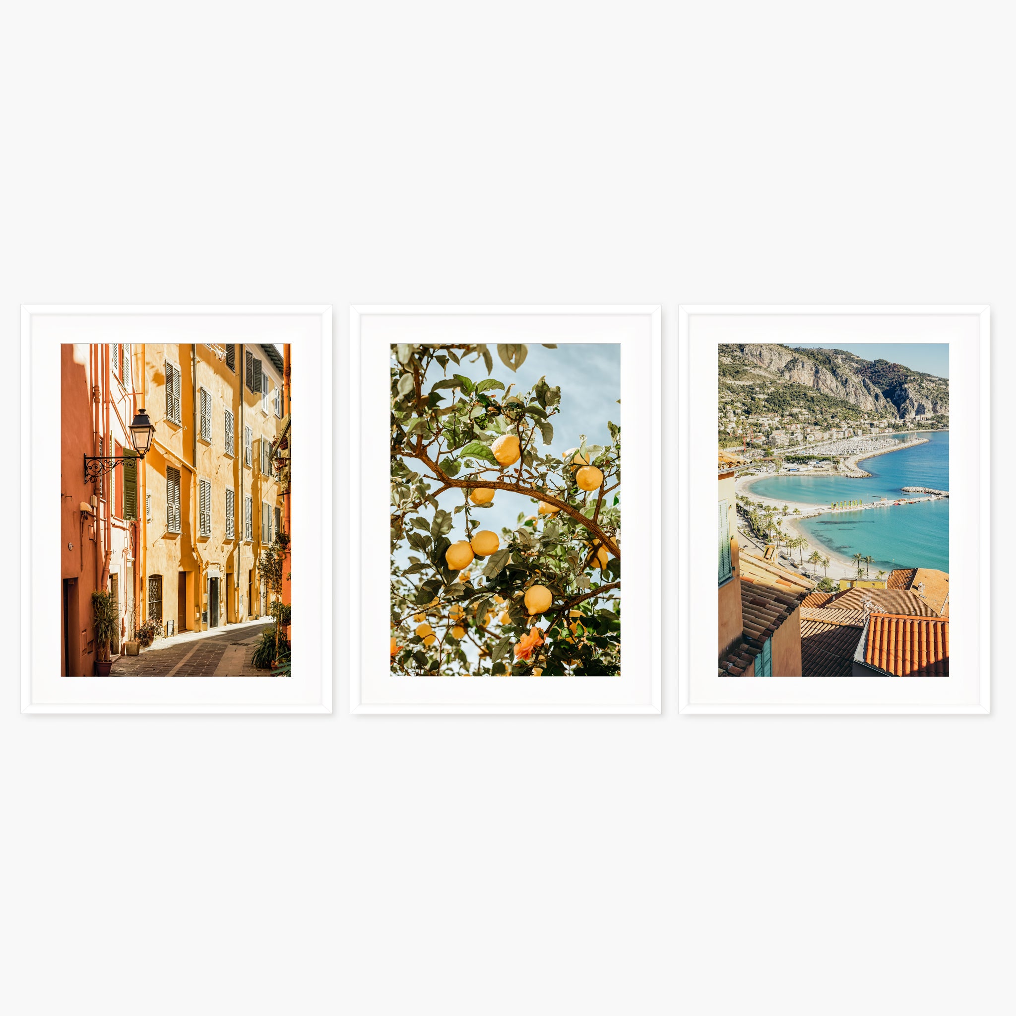 Triptyque - Yellow Menton