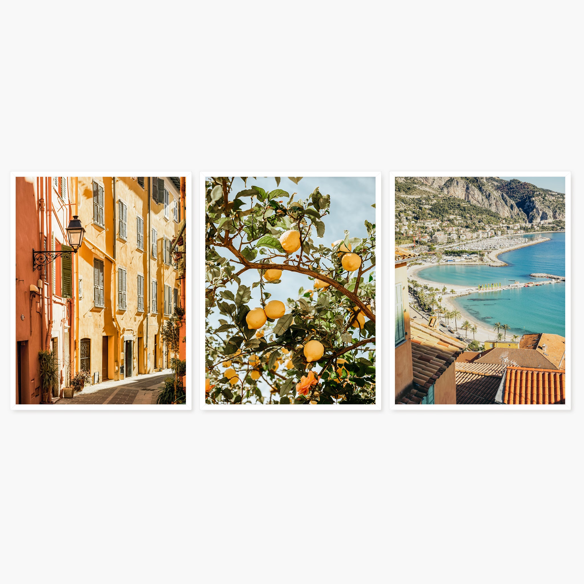 Triptyque - Yellow Menton