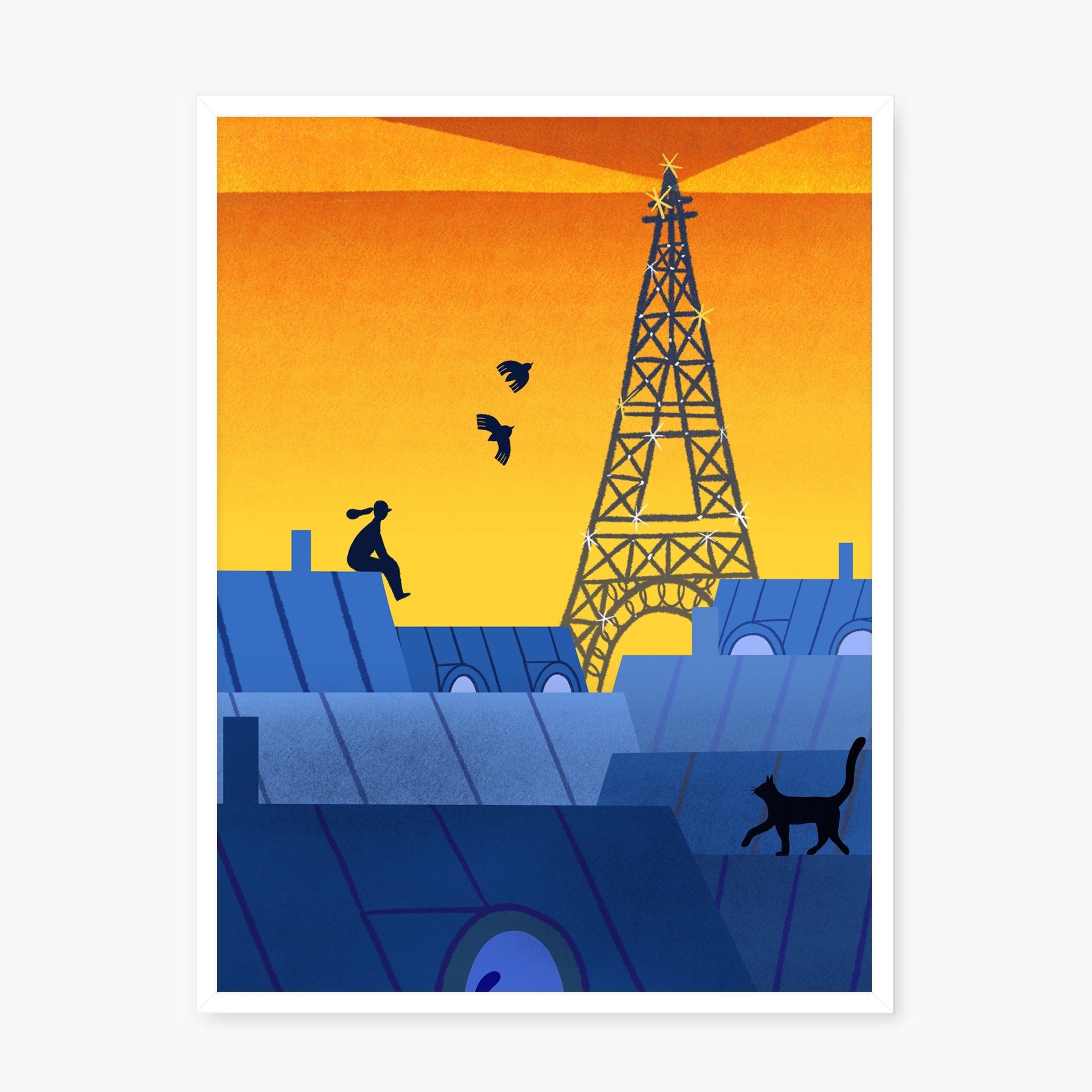 Sur les toits