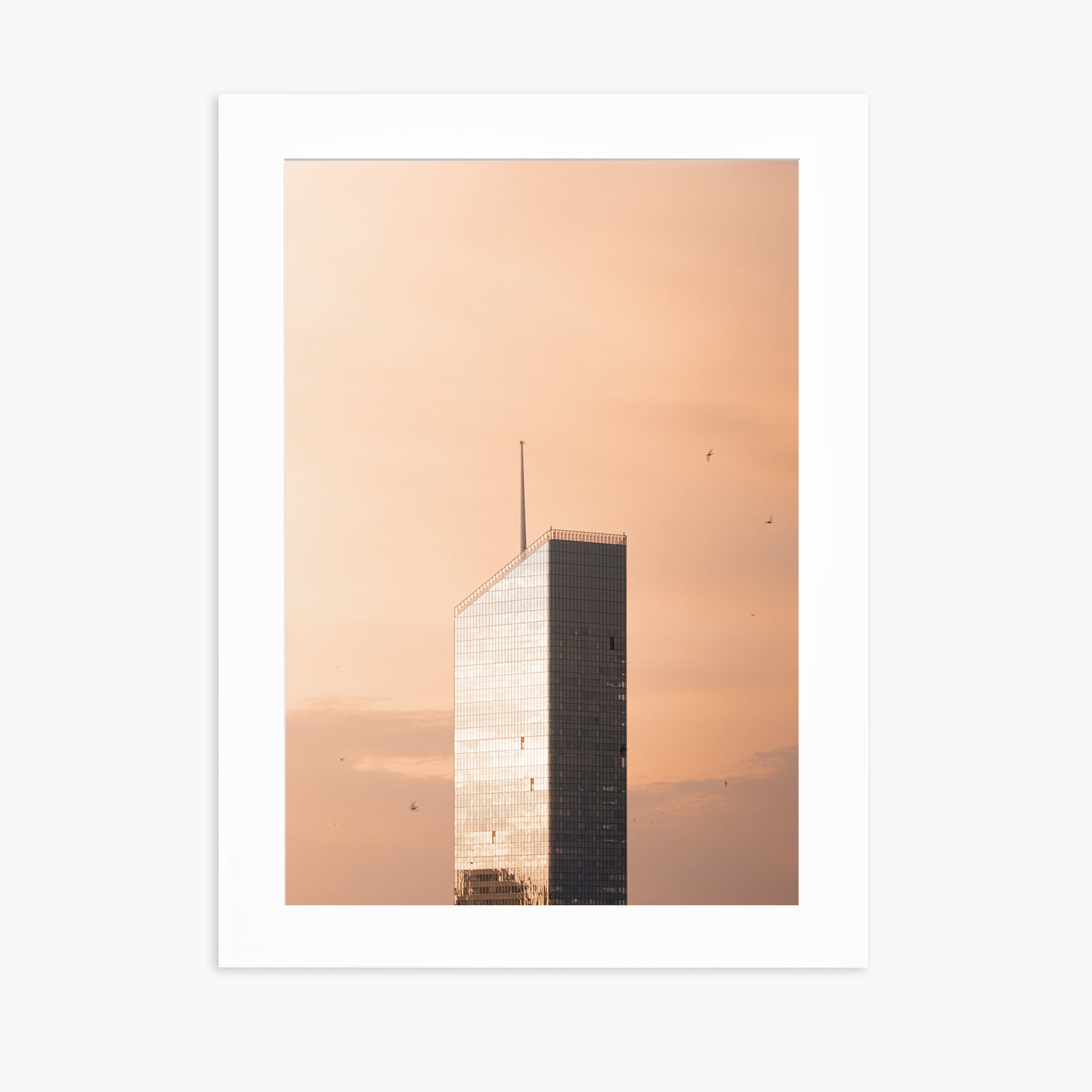 Sunset in Town