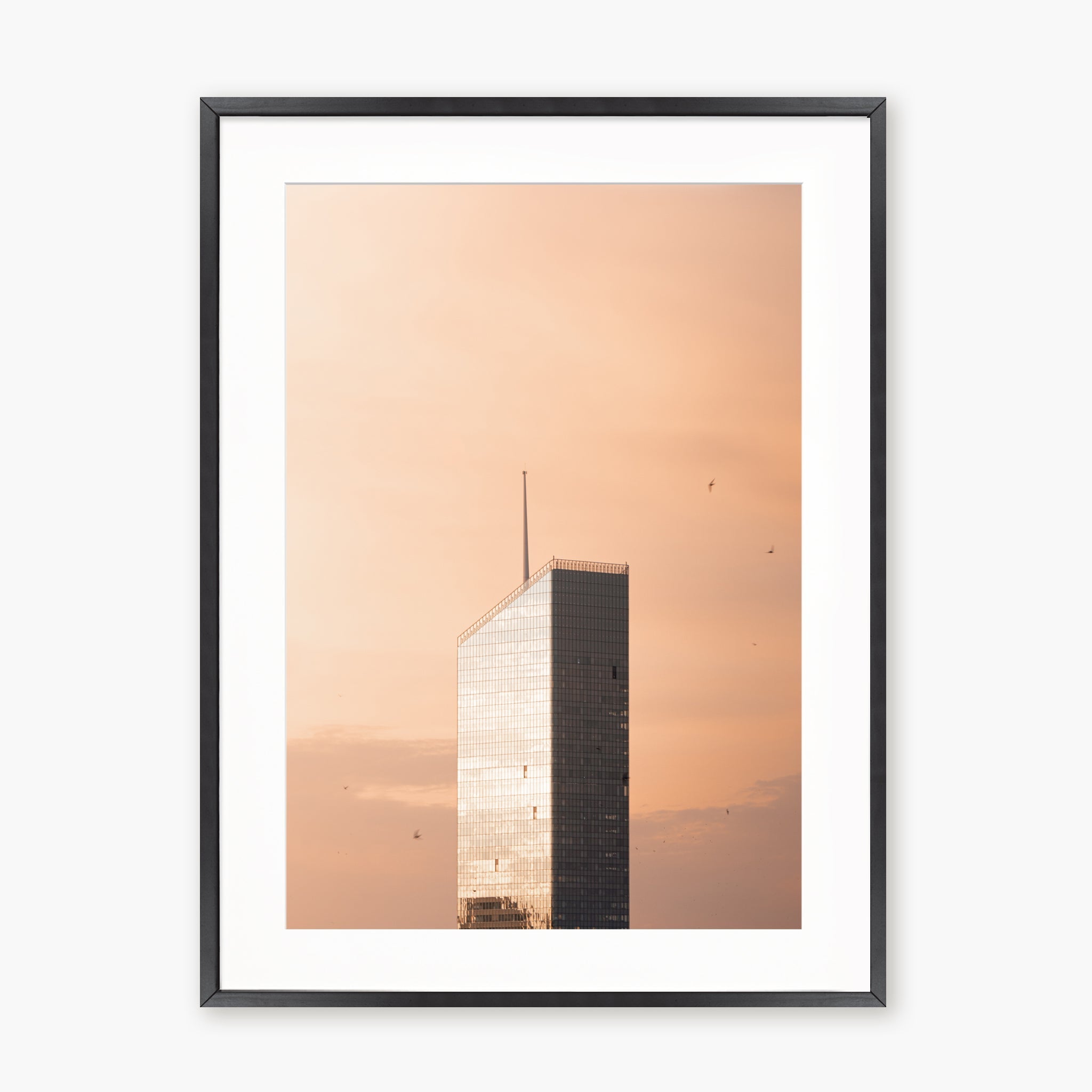 Sunset in Town
