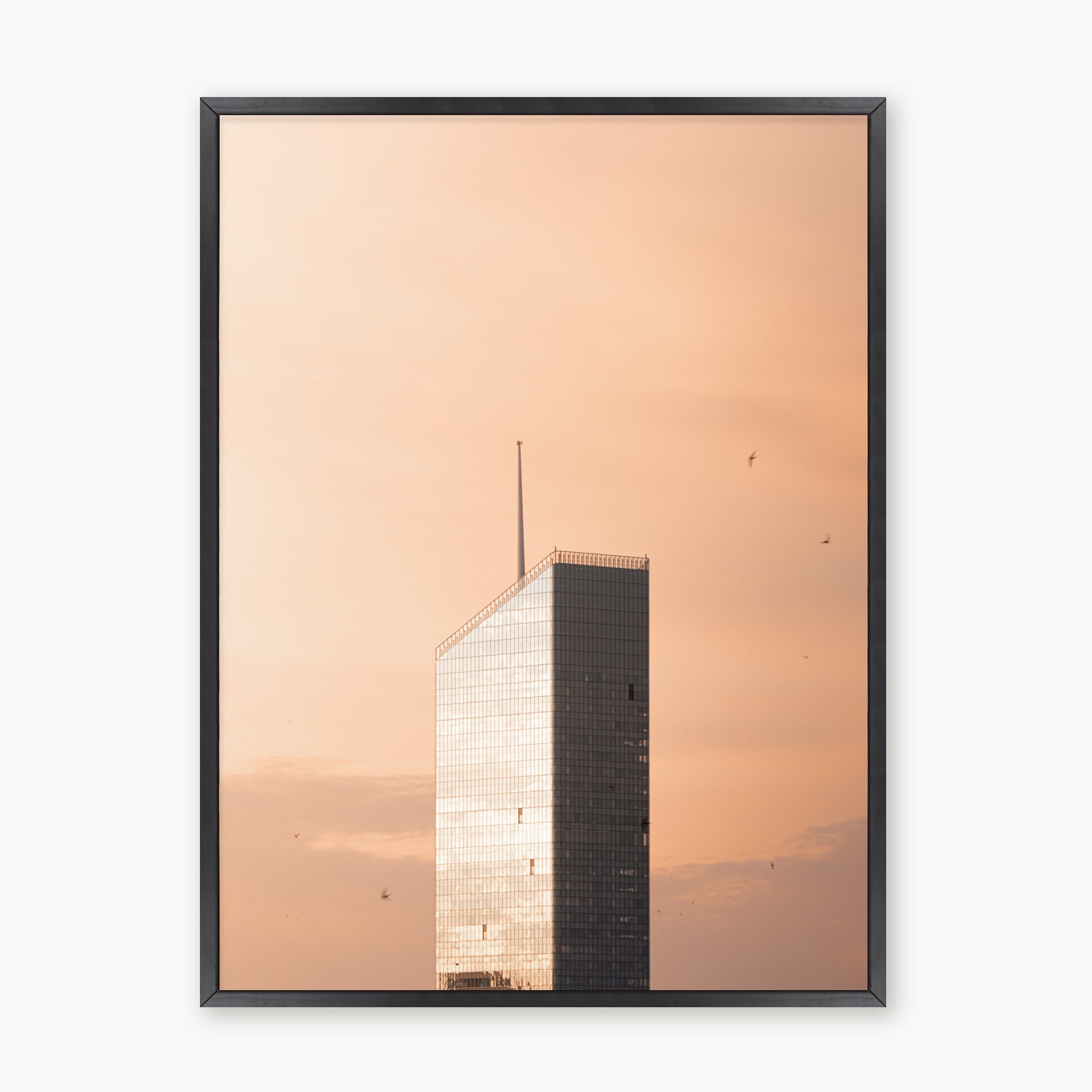 Sunset in Town
