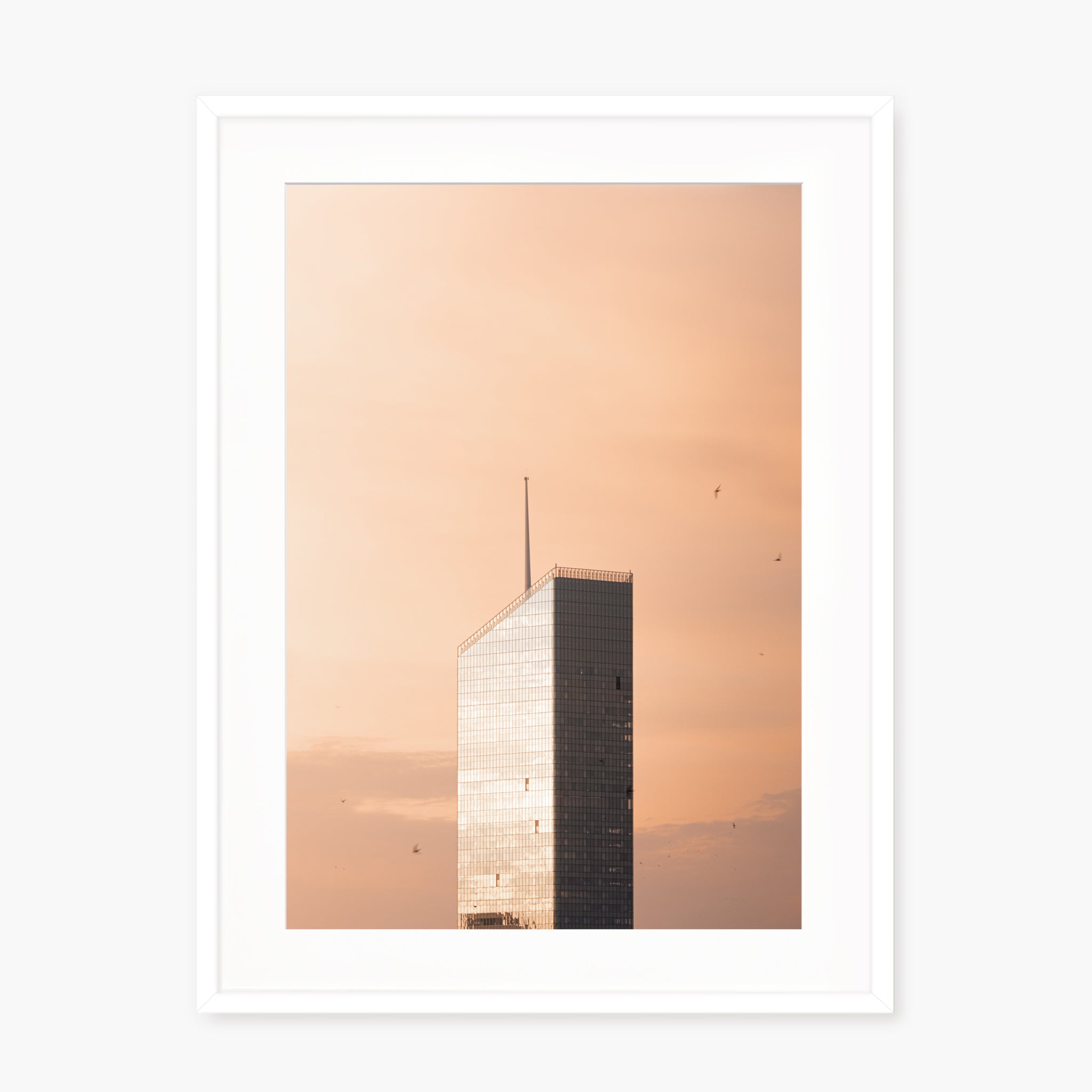 Sunset in Town