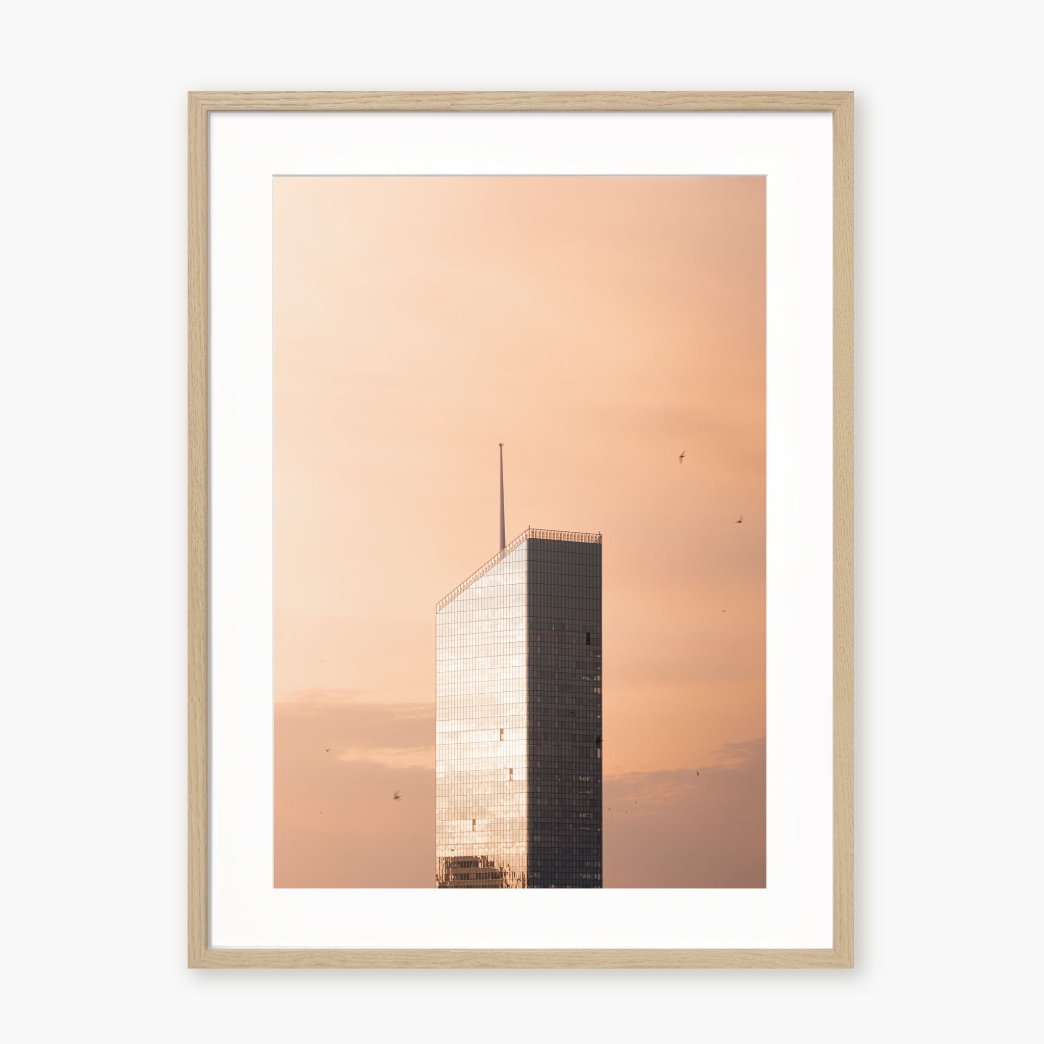 Sunset in Town
