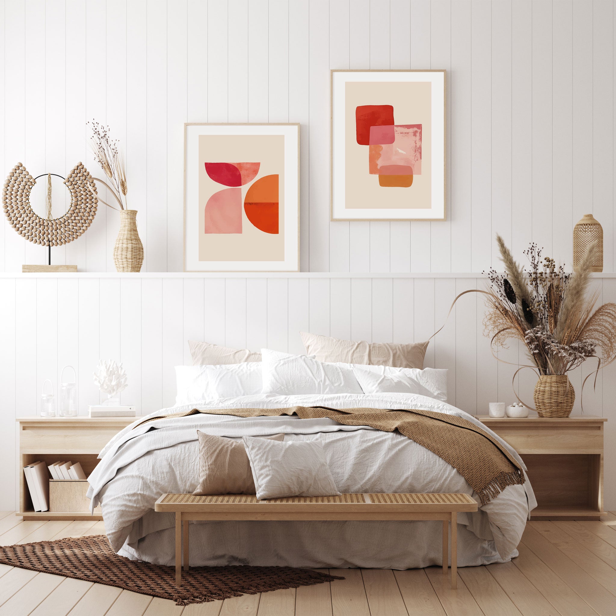 Diptyque - Pink Abstract