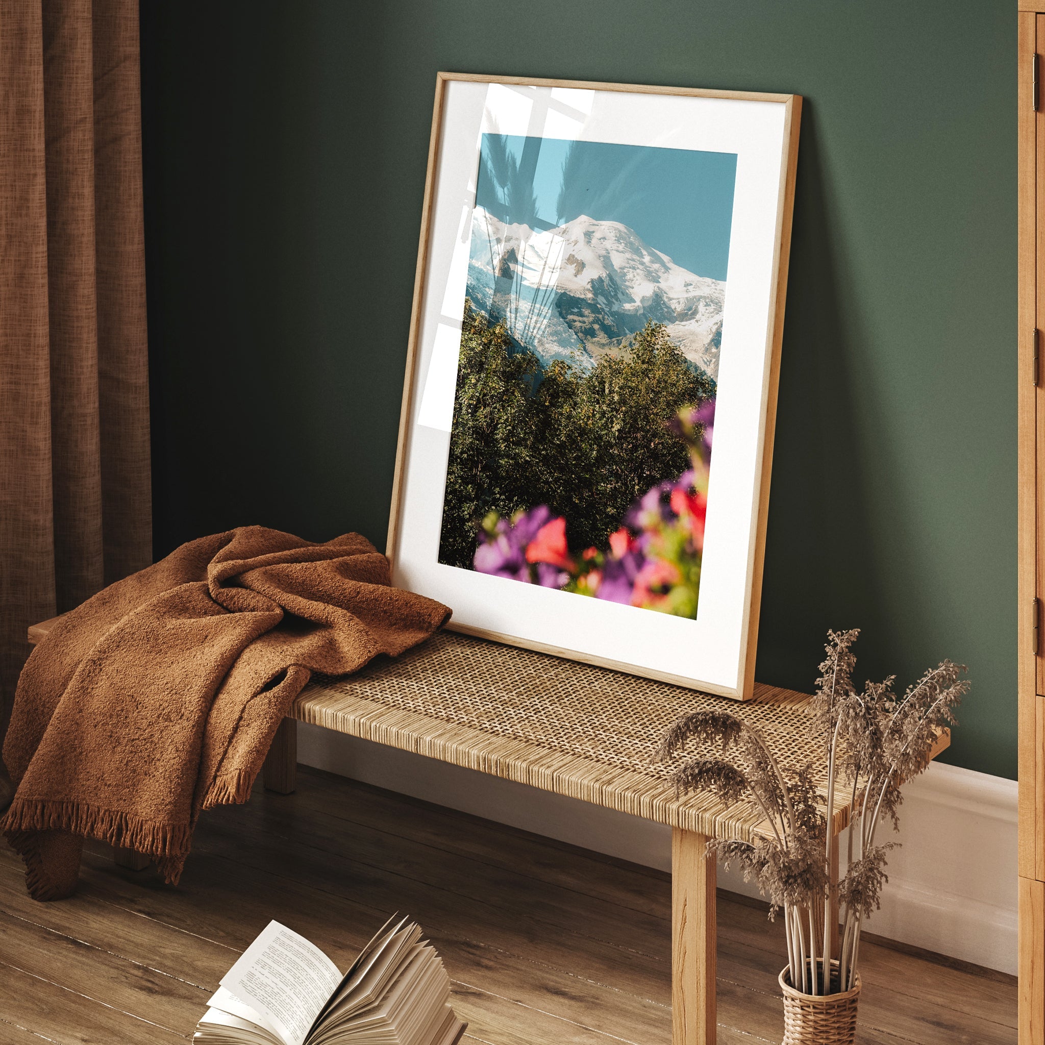 Mont Blanc fleuri